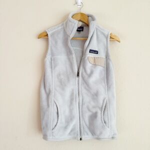 Patagonia Full Zip Sherpa Vest Size Medium
